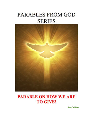 cover image of Parables from God Series--Parable On How We Are to Give!